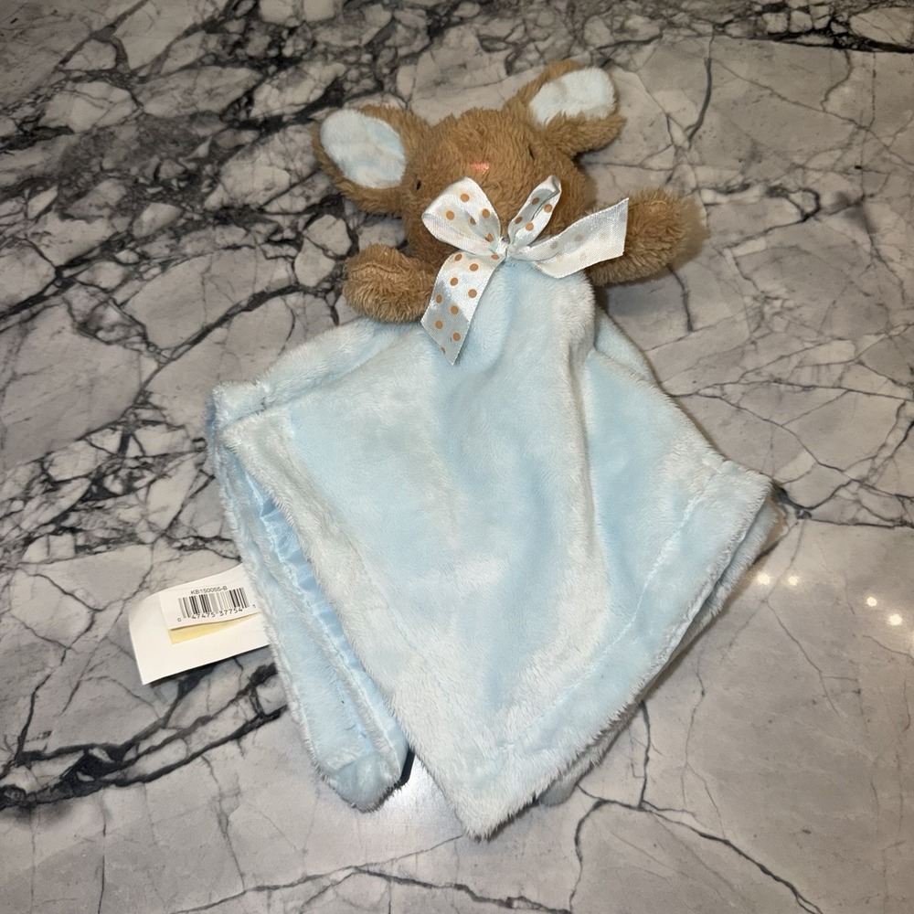 Dan Dee My 1st Easter Lovey Blue Bunny Rabbit Baby Security Blanket Infant Soft
